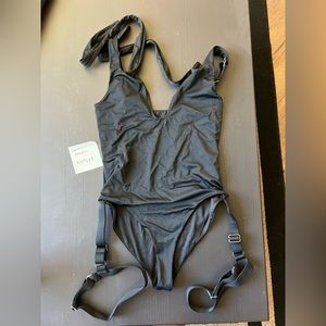 IHeartRaves Cut out bodysuit size Large